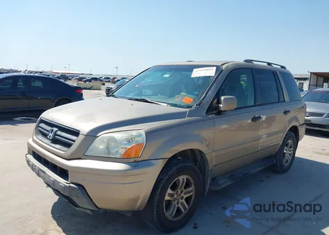 2004 Honda Pilot Exl from USA, damaged, VIN 2HKYF18524H574034